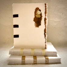 Load image into Gallery viewer, Bookmaking Class: Softcover Garden Themed French Link Stitch Journals