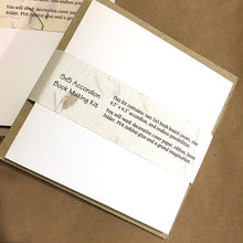Load image into Gallery viewer, Kit: Basic Accordion Bookmaking Kit