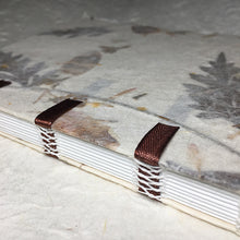 Load image into Gallery viewer, Bookmaking Class: Softcover Garden Themed French Link Stitch Journals