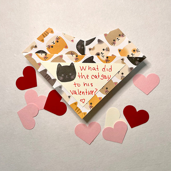 Free Download: Origami Message Heart Instructions – Beyond the Fold