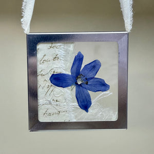 Nature Windows: Collaged Flowers