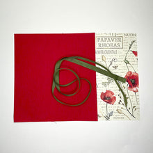 Load image into Gallery viewer, Bookmaking Online Class: Traveler Flower Press Book Kit Options