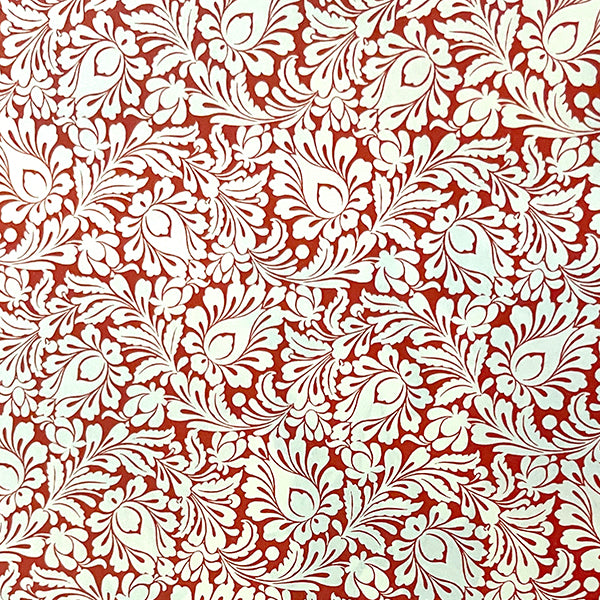 Red Floral Pattern