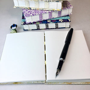 Bookmaking Class: Hardcover Garden Themed French Link Stitch Journal