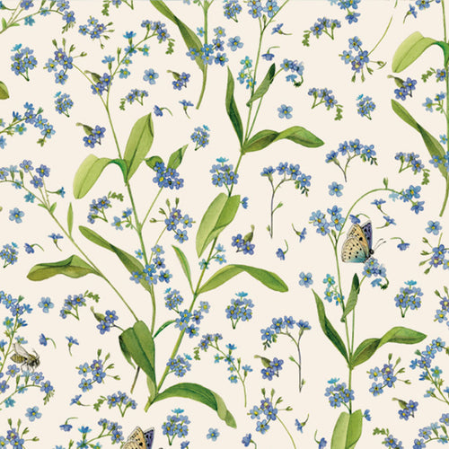 Forget-Me-Not Printed Paper