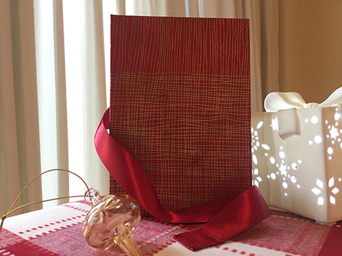 Accordion Book Christmas with Magnetic Closure