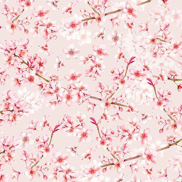 Cherry Blossoms Printed Paper