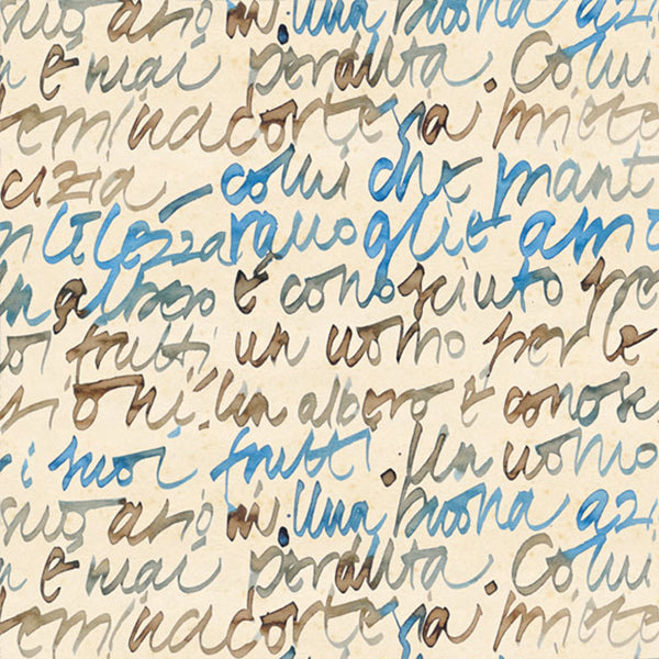 Hand Lettering Blue and Black Flat Wrap – Beyond the Fold