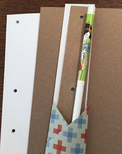 Chopstick Style Bookmaking Kit with Chopstick (9.5" x 7.25")