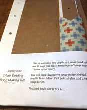 Load image into Gallery viewer, Japanese Stab Binding Bookmaking Kit